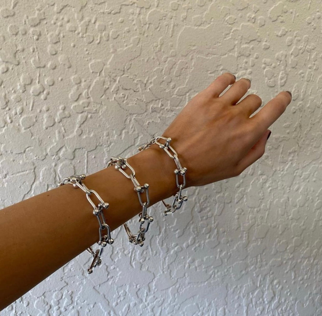 Sterling silver bangles and bracelets