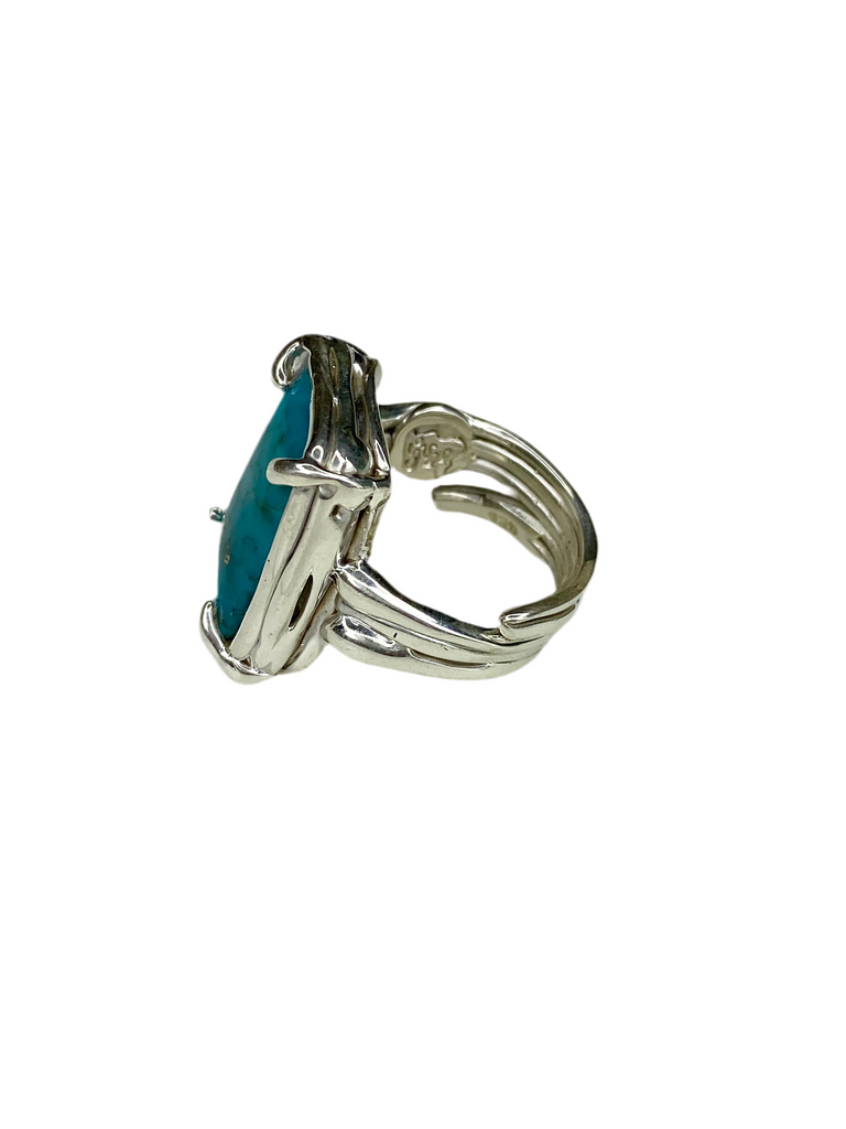 Rectangular Turquoise Ring