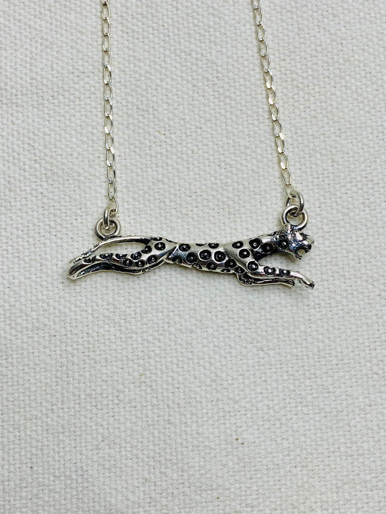 Jaguar running Necklace