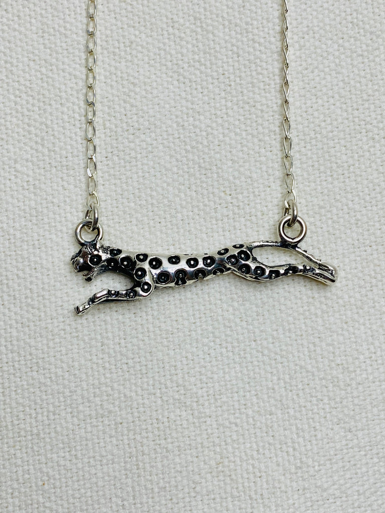 Jaguar running Necklace