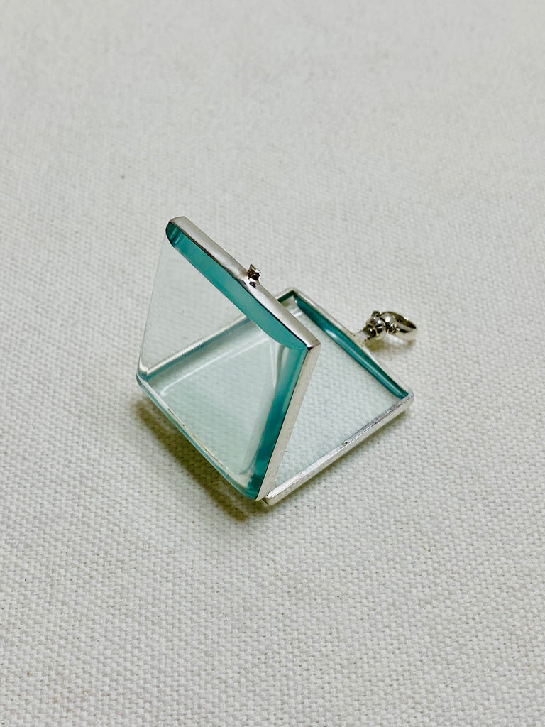 I See You. Large Square Locket